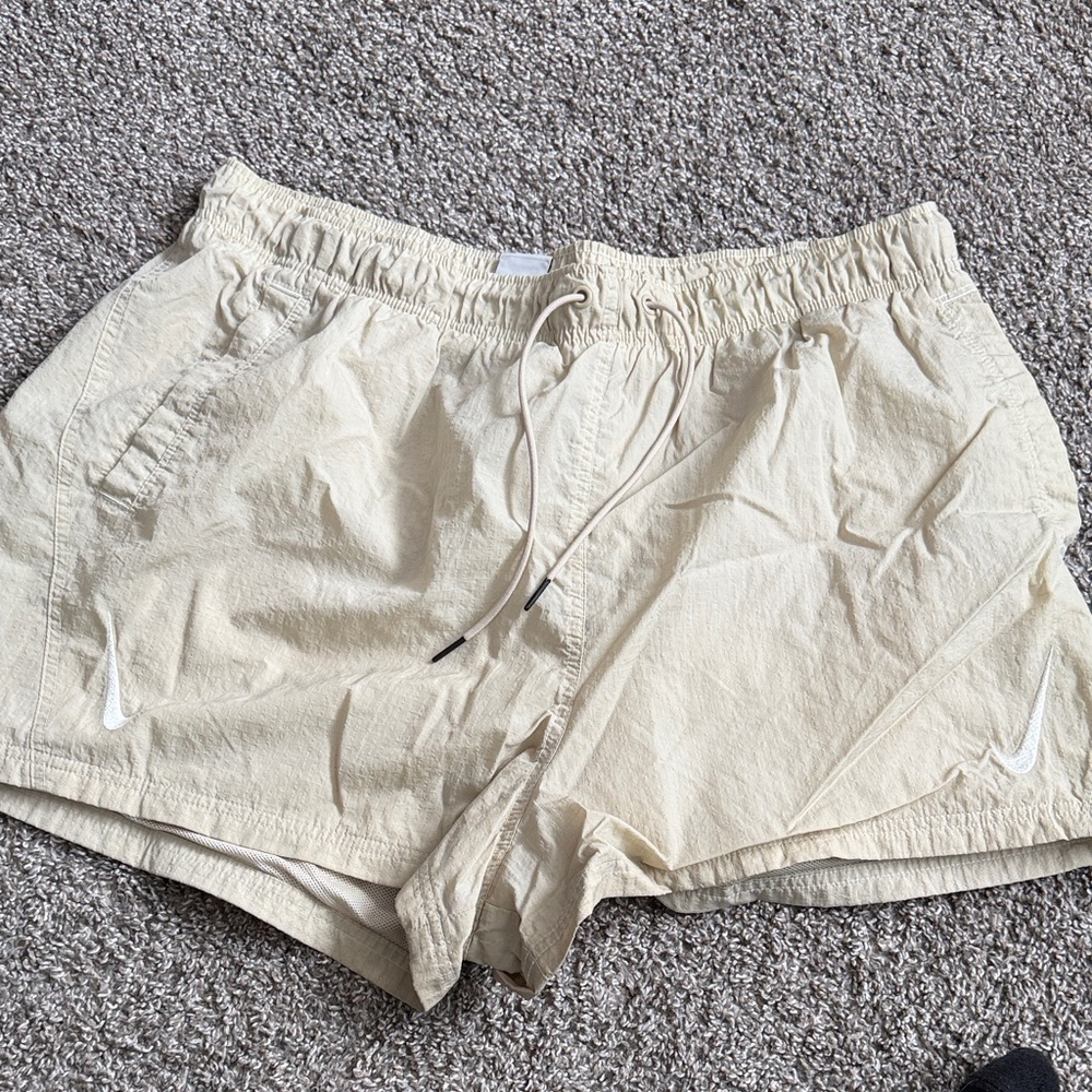 Nike Running Beige Women's Shorts